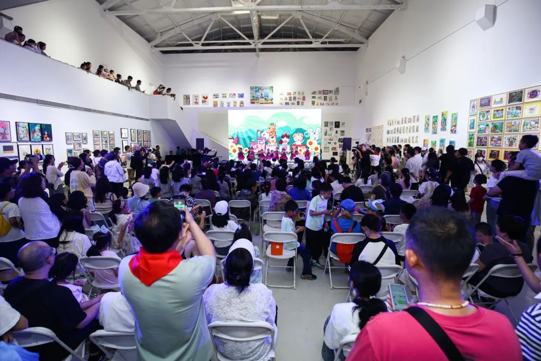 开幕现场 | 2024北京798国际儿童艺术周暨“悦在童年”儿童艺术与公益展